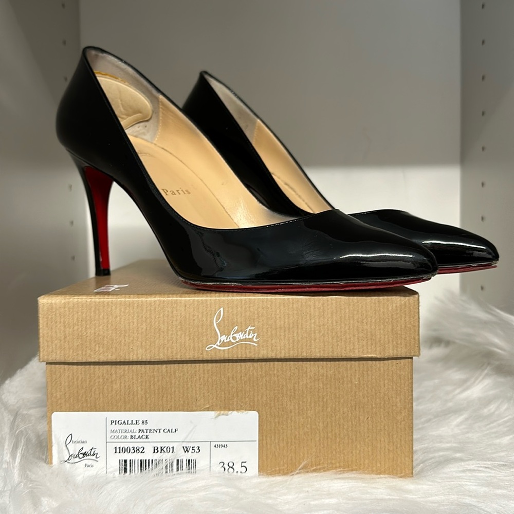 Christian Louboutin Patent calf size 8 1/2